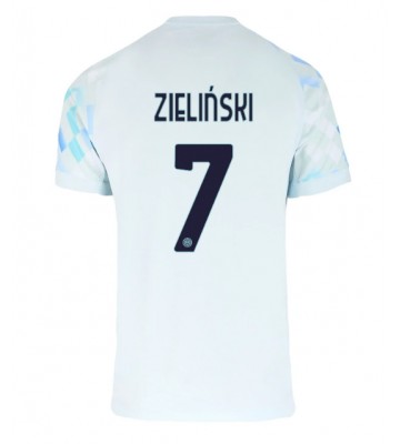 Inter Milan Piotr Zielinski #7 Segunda Equipación 2025-26 Manga Corta